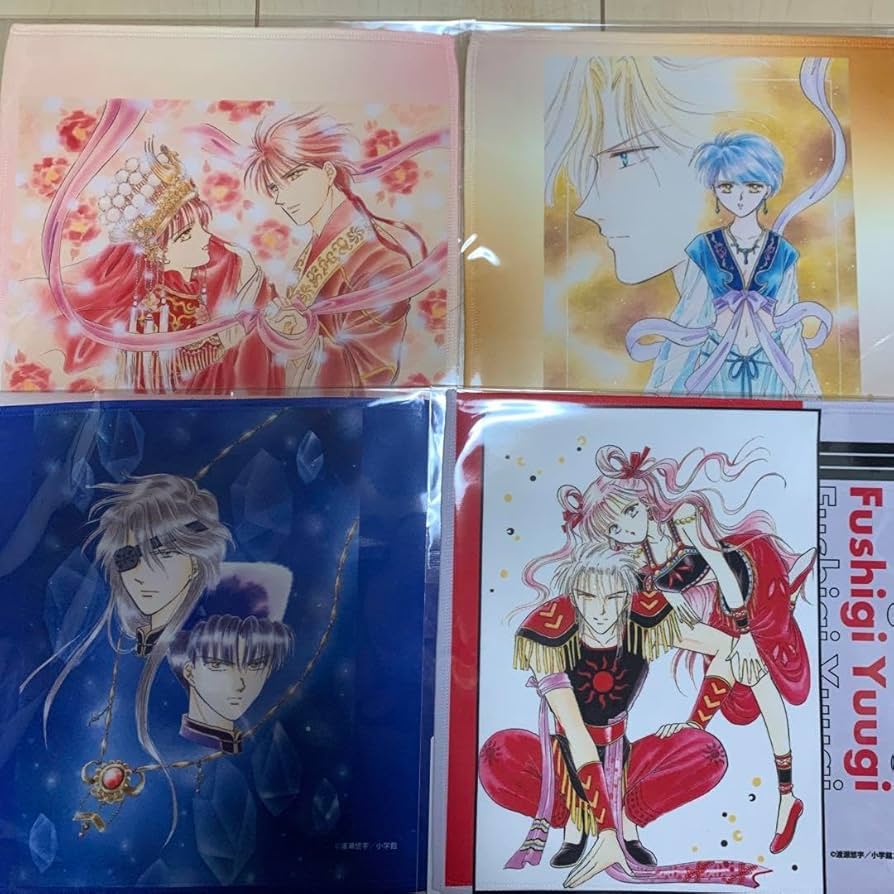 【新品、未使用】ふしぎ遊戯　dmmスクラッチ　ハンカチ　9枚セット ふしぎ遊戯 DMMスクラッチ D賞 マイクロファイバーハンカチ 9点